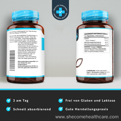 Omega Softgels support positive mood fish oil softgels